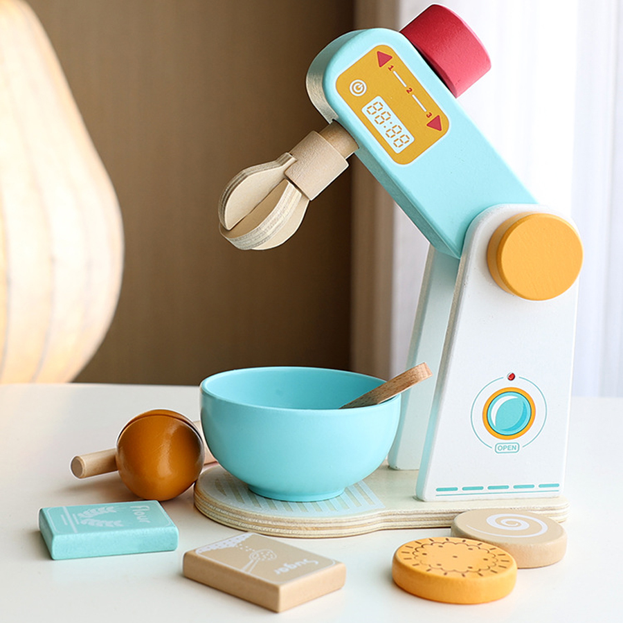 Baby Food Under 1 Year - Drewniana zabawka do zabawy w udawanie