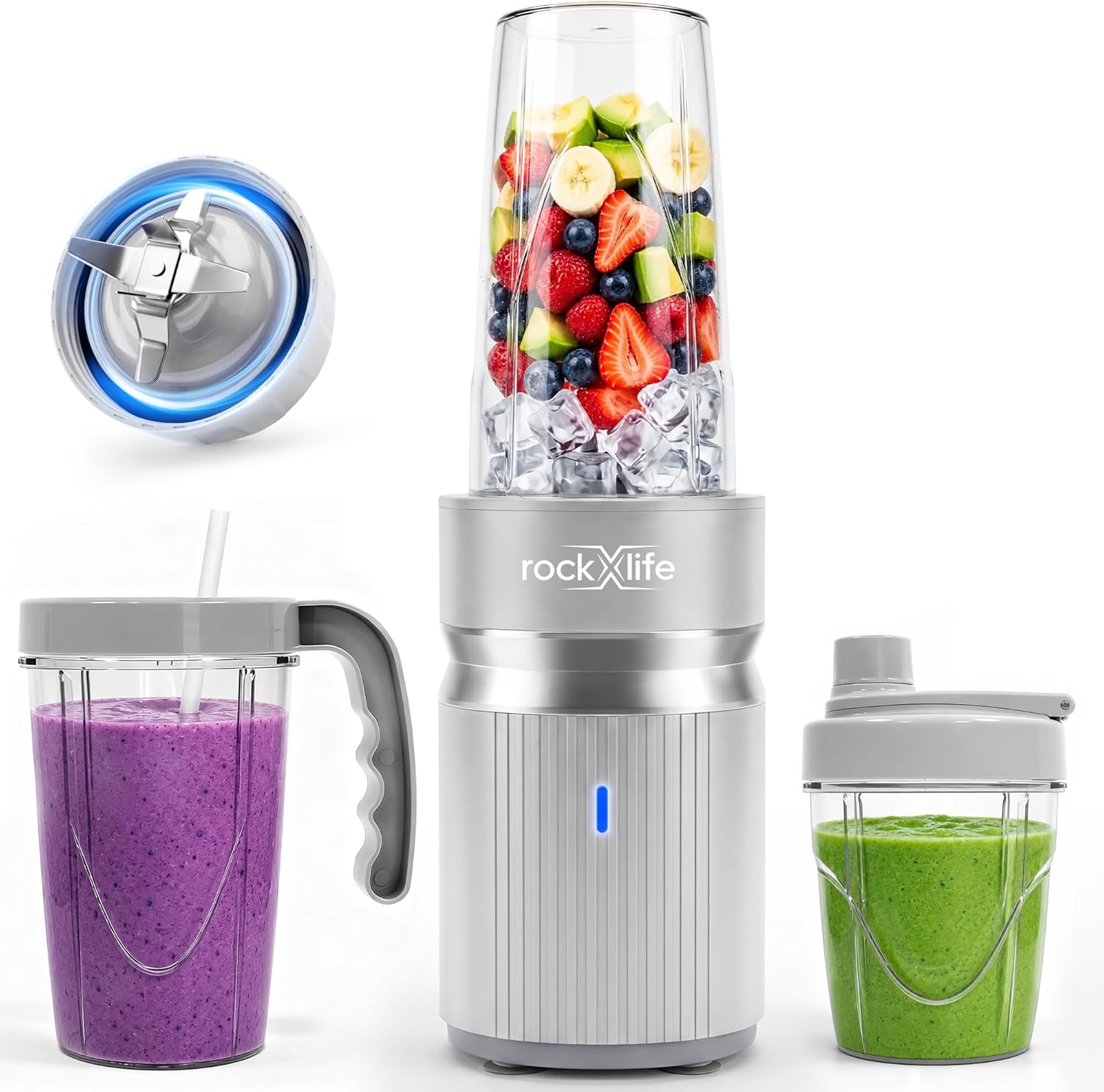 Baby Food With Protein - Wszechstronny przenośny blender o mocy 1000W