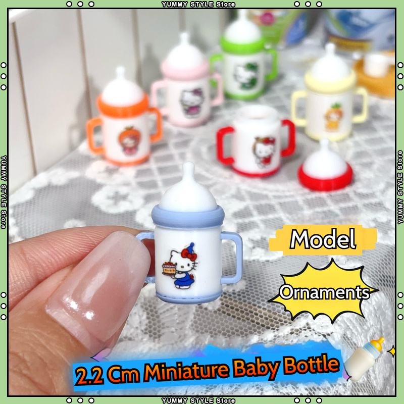 Baby Food Under 1 Year - 2,2 cm Miniaturowa Symulacja Butelki dla