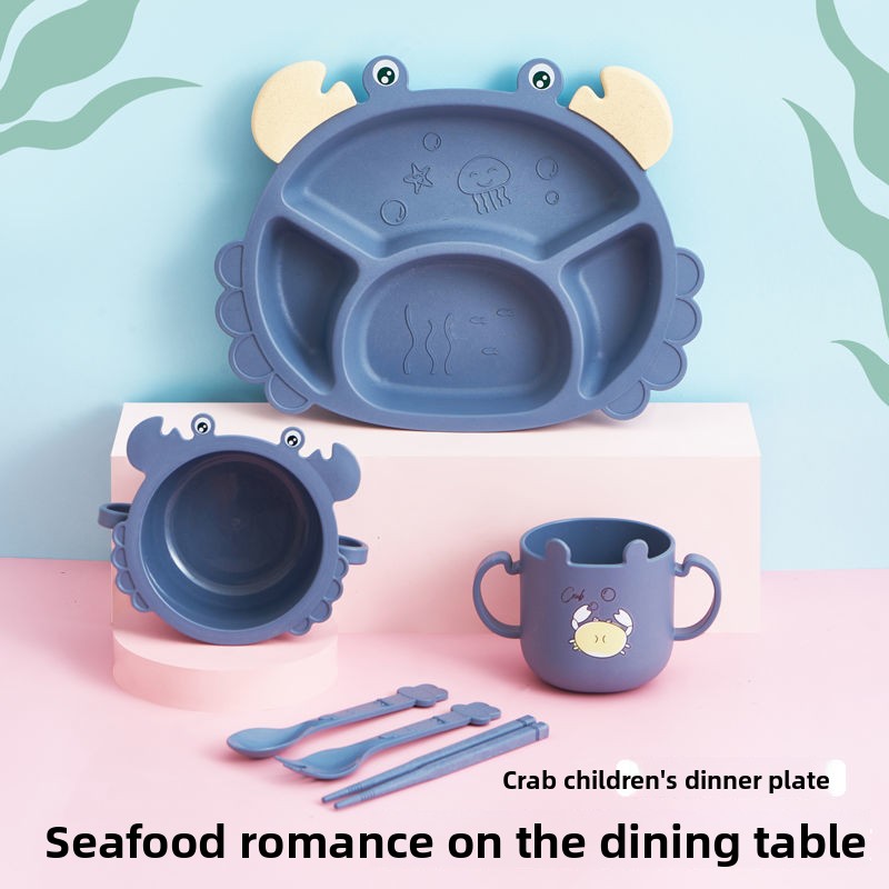 4/6 szt. Kraby Talerze Dziecię – Baby Food Eating recenzja i cena