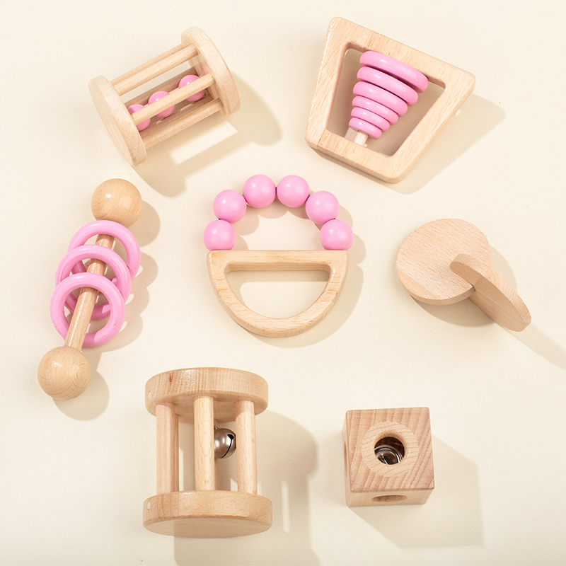 Zestaw drewnianych zabawek Mon – Baby Food Under 1 Year recenzja i cena