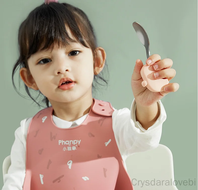 Zestaw Słonik Krótki Widelec Ł – Baby Food Eating recenzja i cena